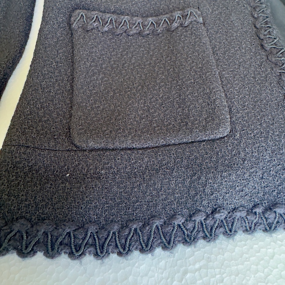 Black Textured Jacket - Picture 5 of 10